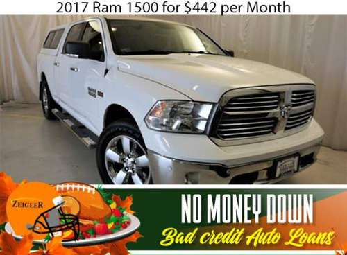 $442/mo 2017 Ram 1500 Bad Credit & No Money Down OK - cars & trucks... for sale in Shorewood, IL