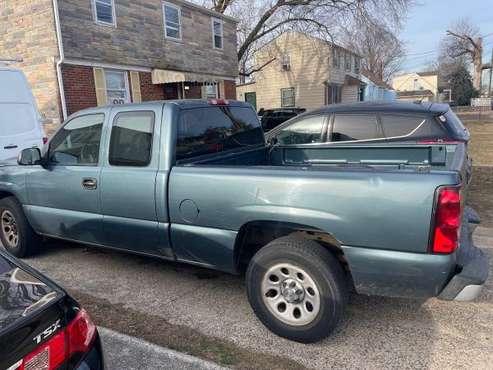 2006 v6 chevy silverado pickup truck, work truck, only 56, XXX Miles for sale in Bellmawr, NJ