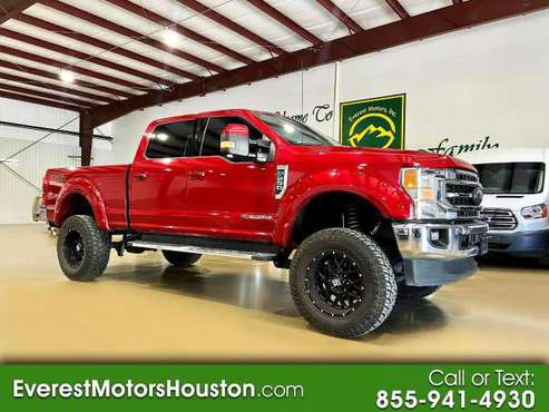 2020 Ford F-250 F250 F 250 SD LARIAT CREW CAB 4X4 SWB SRW DIESEL 1 for sale in Houston, TX