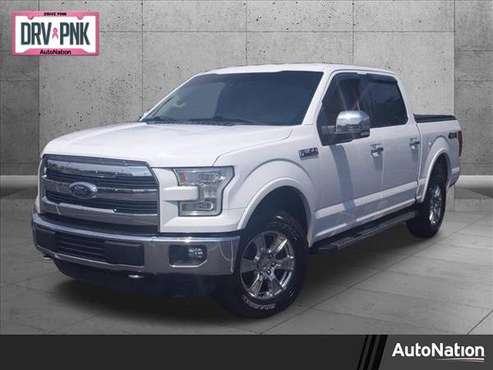 2015 Ford F-150 Lariat 4x4 4WD Four Wheel Drive SKU: FKE78292 - cars for sale in Mobile, AL