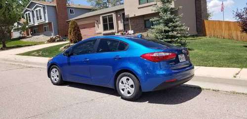2015 Blue Kia Forte - no dealer fees! ** Sold by individual - cars &... for sale in Colorado Springs, CO