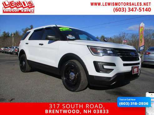 2017 Ford Police Interceptor Utility AWD 3.7L ~ Warranty Included -... for sale in Brentwood, NH
