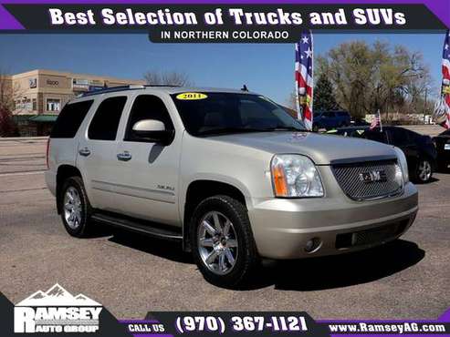2011 GMC Yukon Denali Sport Utility 4D 4 D 4-D FOR ONLY 285/mo! for sale in Greeley, CO