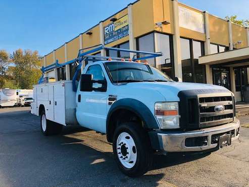 2008 FORD F-450 SD 6.4L V8 POWER STROKE DIESEL UTILITY TRUCK 1... for sale in Kent, WA