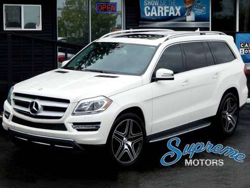 2015 Mercedes-Benz GL-Class GL450 4Matic w/AMG Sport Pkg + White on... for sale in Kent, WA