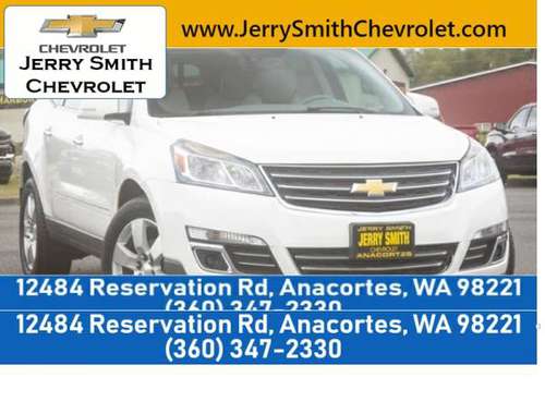 2015 Chevrolet Traverse LTZ for sale in ANACORTES, WA