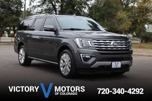 2018 Ford Expedition MAX 4x4 4WD Limited SUV - - by for sale in Longmont, CO