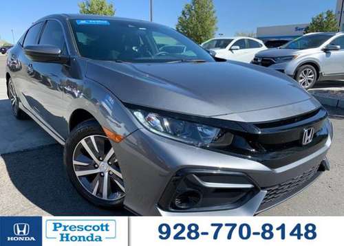 2020 Honda Civic FWD 4D Hatchback / Hatchback LX - cars & trucks -... for sale in Prescott, AZ