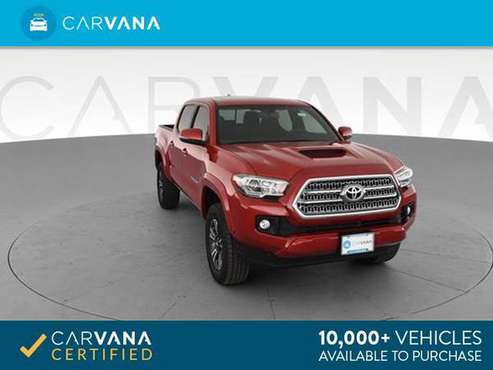 2017 Toyota Tacoma Double Cab TRD Sport Pickup 4D 5 ft pickup Red - for sale in Atlanta, GA
