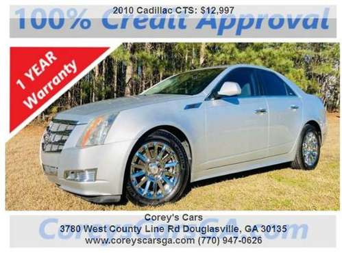 2010 Cadillac CTS 3 0L V6 4dr Sedan 84406 Miles - - by for sale in Douglasville, GA