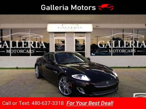 2012 Jag Jaguar XK coupe Italian Racing Red for sale in Scottsdale, AZ