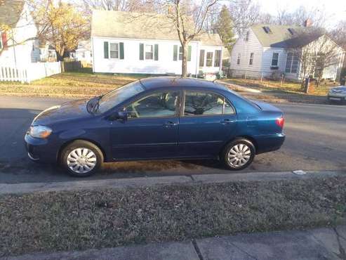 FOR SALE 2008 TOYOTA COROLLA IN GREAT CONDITION - cars & trucks - by... for sale in Richmond , VA