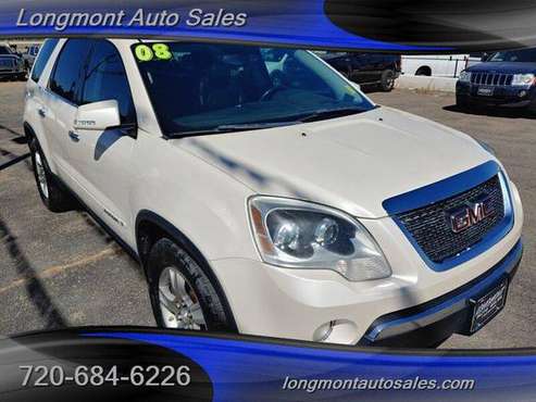 2008 GMC Acadia SLT-2 AWD for sale in Longmont, CO