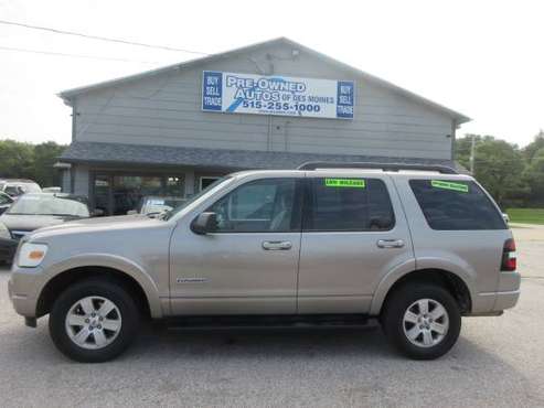 2008 Ford Explorer 4WD - Automatic - Wheels - Third Row - NICE! for sale in Des Moines, IA