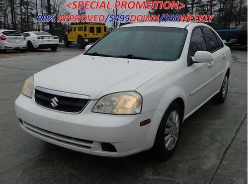 Suzuki Forenza - BAD CREDIT BANKRUPTCY REPO SSI RETIRED APPROVED for sale in Peachtree Corners, GA