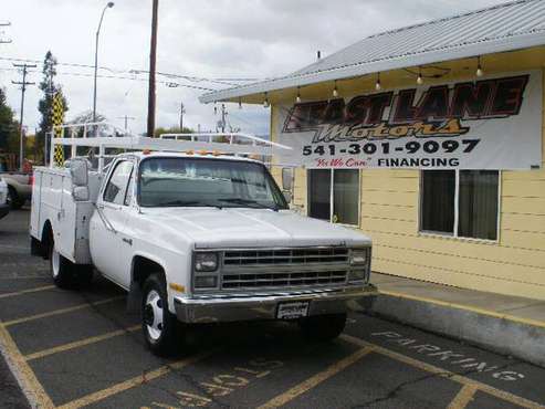 GMC SIERRA C3500 W/UTILITY BED - HOME OF "YES WE CAN" FINANCING for sale in Medford, OR
