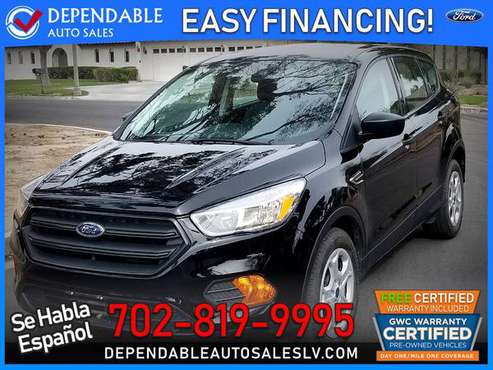 2017 Ford *Escape* *S* -- $239 /mo or $13,895 for sale in Las Vegas, NV
