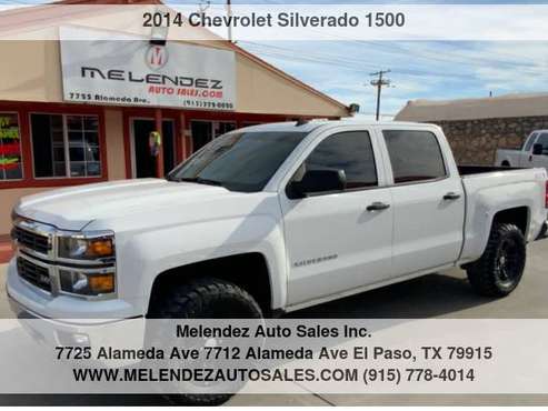 2014 Chevrolet Silverado 1500 4WD Crew Cab 143.5 LT w/1LT - cars &... for sale in El Paso, TX