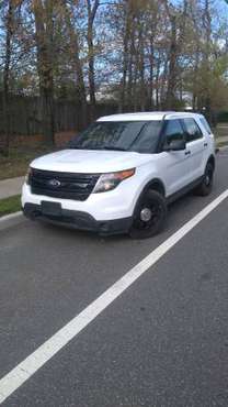 2015 Ford Explorer All Wheel Drive Supervisor s Police Interceptor for sale in Medford, NY