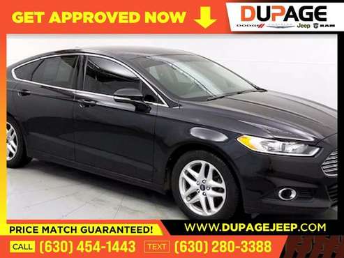 105/mo - 2013 Ford Fusion SE - - by dealer - vehicle for sale in Glendale Heights, IL