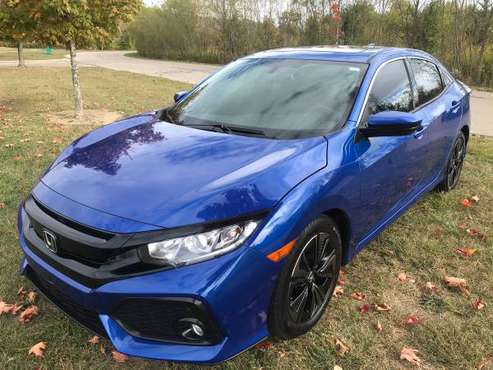 2017 Honda Civic EX-L Navi Hatchback - Beautiful Blue, Leather!!! -... for sale in Cincinnati, OH