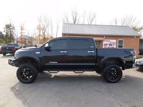 Toyota Tundra 4wd Limited Lifted Crew Cab Pickup Truck Used Clean V8... for sale in Winston Salem, NC