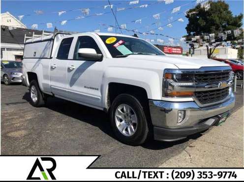 2016 Chevrolet Chevy Silverado 1500 Double Cab LT Pickup 4D 6 1/2 ft B for sale in Merced, CA