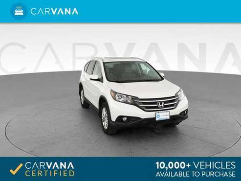 2012 Honda CRV EX-L Sport Utility 4D suv White - FINANCE ONLINE for sale in Pittsburgh, PA