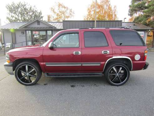 2004 Chevrolet Tahoe 4WD with 24inch Wheels - cars & trucks - by... for sale in Seattle, WA