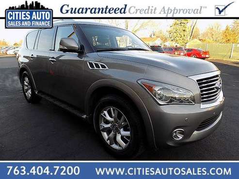 2014 INFINITI QX80 AWD ~TOTAL LUXURY!~EZ FINANCING AVAILABLE! - cars... for sale in Crystal, MN