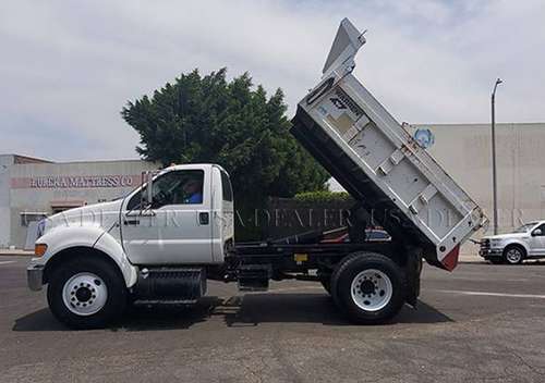 2009 Ford F750 Dump Truck - - by dealer - vehicle for sale in Perris, CA