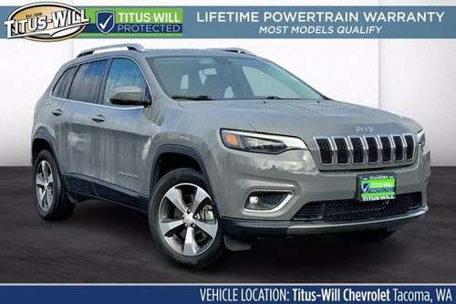 2019 Jeep Cherokee 4x4 4WD Limited SUV - - by dealer for sale in Tacoma, WA