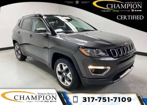2018 Jeep Compass 4WD 4D Sport Utility / SUV Limited - cars & trucks... for sale in Indianapolis, IN