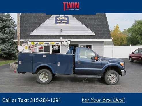 2013 Ford Super Duty F350 DRW Stahl Util w/Stahl 3200LRX Crane for sale in Spencerport, NY