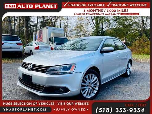 181/mo - 2011 Volkswagen Jetta SELSedan 6A 6 A 6-A w/Sunroof for sale in West Sand Lake, NY