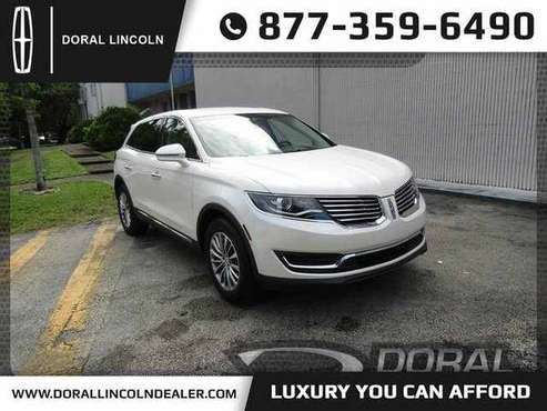 2016 Lincoln Mkx Select Easy & Fast Financing for sale in Miami, FL