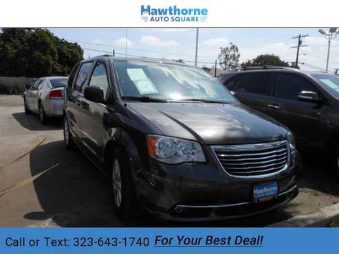 2016 *Chrysler* *Town* *and* *Country* Touring Minivan mini-van grey for sale in Hawthorne, CA
