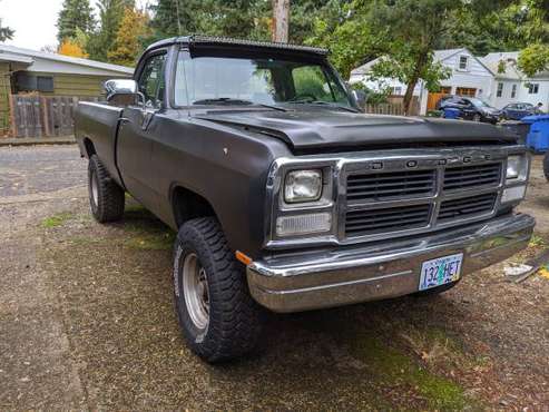 1992 Dodge W250 for sale in Salem, OR