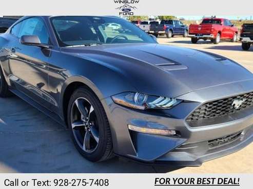 2022 Ford Mustang EcoBoost coupe Gray - - by dealer for sale in Winslow, AZ