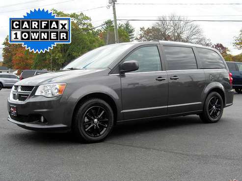 ► 2019 DODGE GRAND CARAVAN SXT - 7 PASS, LEATHER, BACKUP CAM, ALLOYS... for sale in Feeding Hills, MA