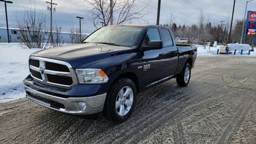 2021 RAM Tradesman Truck less than 6k miles, airbags stud tires for sale in Cooper Landing, AK