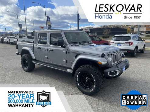 2020 Jeep Gladiator Overland Crew Cab 4WD for sale in Butte, MT