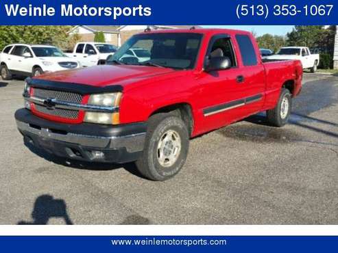 2003 CHEVROLET Silverado 1500 LT 4WD **ZERO DOWN FINANCING... for sale in Cleves, OH