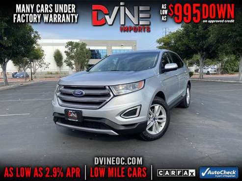 2017 FORD EDGE SEL - cars & trucks - by dealer - vehicle automotive... for sale in Yorba Linda, CA