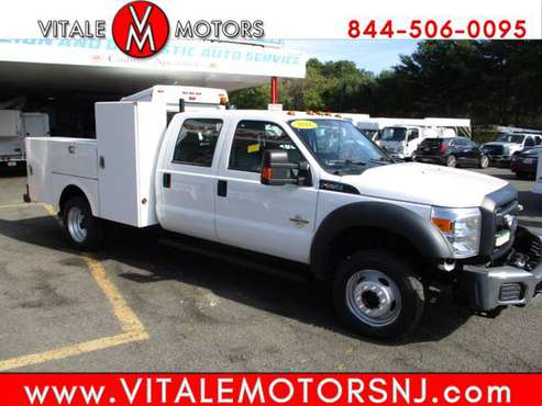 2016 Ford Super Duty F-550 DRW CREW CAB 4X4 SERVICE BODY, DIESEL for sale in south amboy, IN