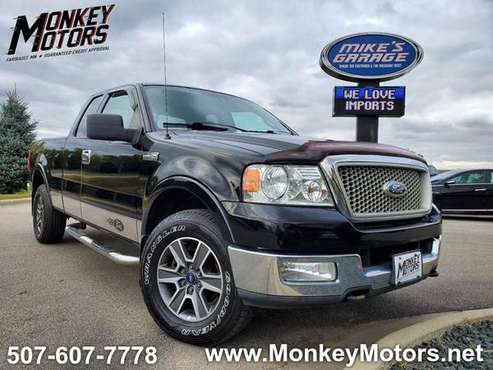 2004 Ford F-150 Lariat 4dr SuperCab 4WD Styleside 5.5 ft. SB for sale in Faribault, MN