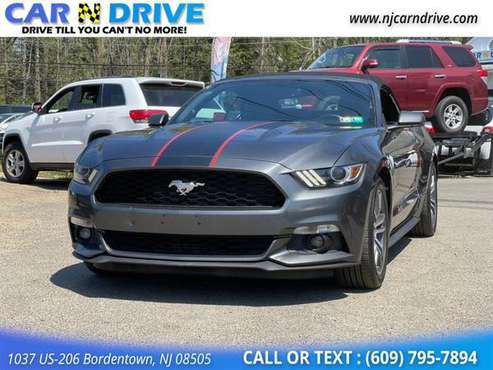2016 Ford Mustang EcoBoost Premium Convertible - - by for sale in Bordentown, PA