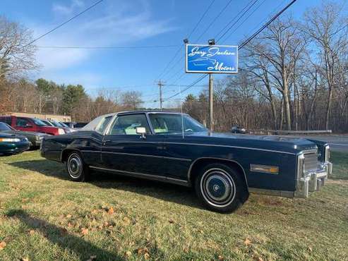 1977 Cadillac Eldorado Coupe - cars & trucks - by dealer - vehicle... for sale in North Oxford, MA