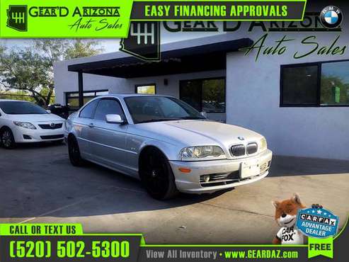 2003 BMW 330 for $3,995 or $62 per month! - cars & trucks - by... for sale in Tucson, AZ