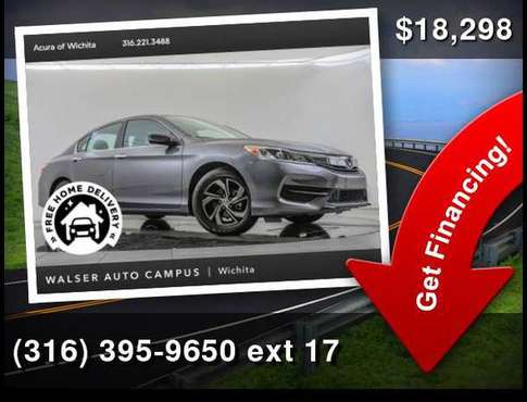 2017 Honda Accord Sedan LX - cars & trucks - by dealer - vehicle... for sale in Wichita, MO